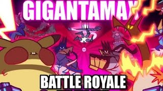 pokémon react battle royale pokémon gigantamax parte 01perdido de um inscrito1 drop de battle [upl. by Liagabba]