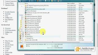 Downloading amp Installing Apache Tomcat [upl. by Aynekat]