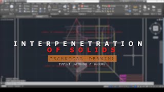 AutoCAD How to create an Interpenetration of Solids 2 [upl. by Heffron823]