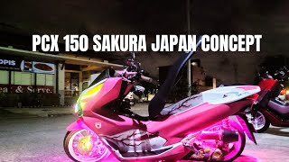 PCX 150 JDM STANCE SAKURA JAPAN CONCEPT [upl. by Fabe205]