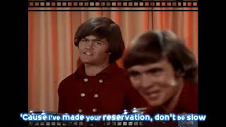 The Monkees  quotLast Train To Clarksvillequot 1966 with lyrics [upl. by Anawit835]