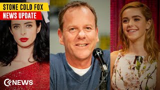 Stone Cold Fox Kiefer Sutherland Kiernan Shipka Krysten Ritter  News Update  Cineflicks News [upl. by Ittak]