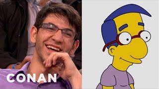 The CONAN Audiencey Awards Milhouse Van Houten Edition  CONAN on TBS [upl. by Ailugram41]