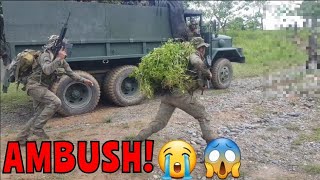 AMBUSH ATTACK Army React to Ambush [upl. by Rheims]