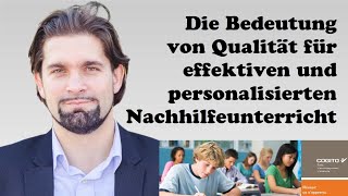 Die Bedeutungvon Qualität für effektiven und personalisierten Nachhilfeunterricht [upl. by Rovit]