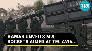 Tel Aviv Will Be Burned Hamas Chilling Threat To Israel Qassam Unveils M90 Rockets [upl. by Yenatirb]