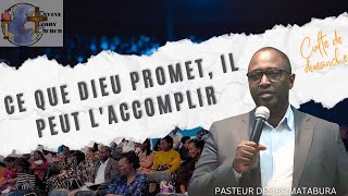 Ce que Dieu promet Il peut laccomplir Rom421 [upl. by Eelasor]