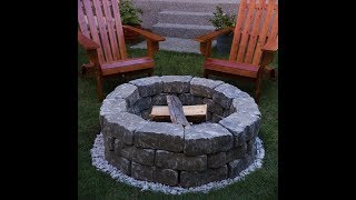 DIY Fire Pit How To Build A Backyard Fire Pit In 7 Steps  Zillow [upl. by Bortman831]