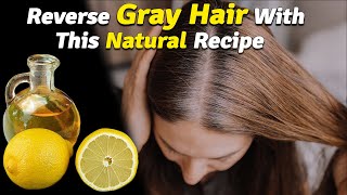 How to Get rid of Gray Hair \u00100 WORK [upl. by Ahsiemat494]