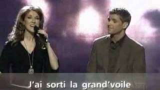 Celine Dion and Marc Dupré  Sous le Vent  Live Legenda [upl. by Anyotal]