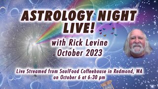 October 2023 Astrology Night at SoulFood Coffeehouse [upl. by Starks]