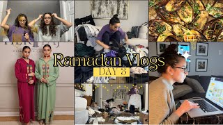 RAMADAN VLOG DAY 3  الروينة كيف العادة 😆🇲🇦🇺🇸 [upl. by Simonsen675]