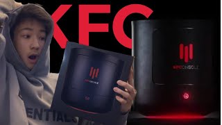 KFC CONSOLE UNBOXING Unboxing and Gameplay [upl. by Imiaj]