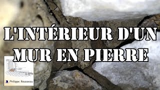 Si tu veux voir linterieur dun mur en pierre [upl. by Maire]