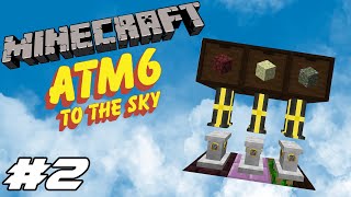 All the Mods 6 To the Sky Ep2 End Stone amp Netherrack With Pedestals [upl. by Breech900]