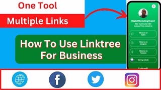 How To Use Linktree For Business  Linktree Tutorial For Beginners [upl. by Arakahs]