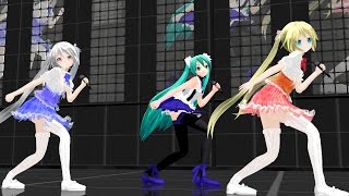 【MMD】 DivaMiku und ApiMiku で♪spring of life♪ 60fps [upl. by Mariska51]