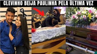 Marido de Paulinha Abelha se despede da sua amada muito emocionado durante o velório [upl. by Htebazileyram]