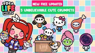 IT’S AMAZING 🤩 New Updated Free Crumpets in tocalife  crumpets in Tocalifeworld  crumpets [upl. by Karrah]