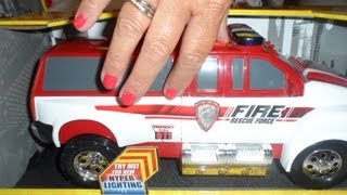 My TONKA TOY LATEST AMERICAN Fire Rescue Force [upl. by Yanej]