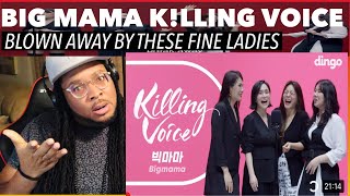 FIRST TIME HEARING BIG MAMA 빅마마  DINGO MUSIC  킬링보이스 KLLING VOICE  REACTION [upl. by Ahsuatan]