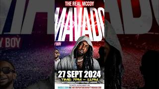 Mavado amp Nigy Boy Performing Live at Nottingham Motorpoint Arena [upl. by Henka]