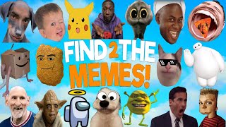 FIND the Memes 2 💖 ROBLOX 💖All Badges 305 [upl. by Dulsea]