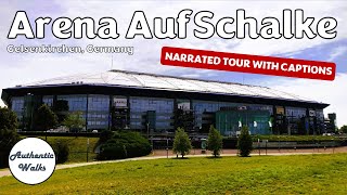 4K EURO 2024 ⚽ Narrated Exterior Stadium Walk of Arena AufSchalke  Gelsenkirchen Germany [upl. by Demb32]