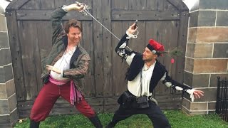 Shakespearean Rapier Swordfight Show with Dueling Nobles for Kids [upl. by Lasala]