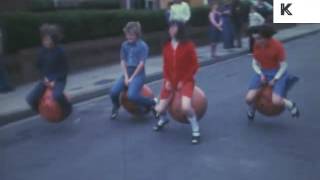 1977 Silver Jubilee Street Party Space Hopper Race [upl. by Paxon]