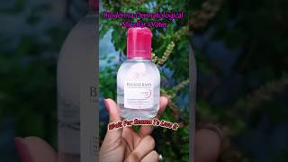 Bioderma Micellar Water  Best Micellar Water For Acne Prone Skin  shortsfeed skincare trending [upl. by Ella]