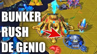 BUNKER RUSH DE GENIO  CLEM vs CLASSIC Parte 1 Grupo B Mundial Starcraft 2 [upl. by End]