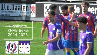 Highlights knvbbeker VVA Achterberg  sv Zeist 20242025 [upl. by Harper126]