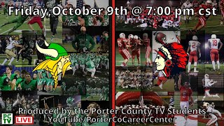 Valpo vs Portage  High School Football  Oct 9th 2020 [upl. by Eiffub]