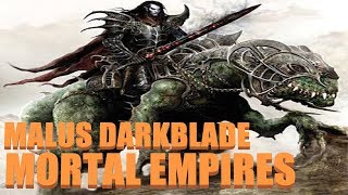 Malus Darkblade  Warhammer 2 Livestream [upl. by Eesyak]