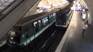 Paris Metro  Line 4  MP59 x MP89  Cité [upl. by Atkinson]