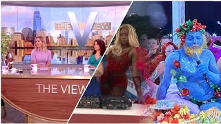 The View’ cohosts slam critics of Olympics Last Supper drag show ‘Watch something else’ [upl. by Hardner]