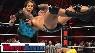 SHOCK Nia Jax Men’s Royal Rumble Entry WWE Royal Rumble 2019 Review  WrestleTalk’s WrestleRamble [upl. by Anneliese]