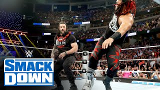 Jacob Fatu annihilates Roman Reigns SmackDown highlights Aug 16 2024 [upl. by Viridis]