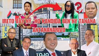 IRETO AVY NY HO KANDIDA BENNY TANANA ANTANANARIVO [upl. by Ayhdiv835]