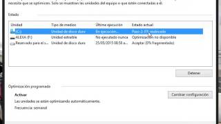 Desfragmentacion del disco duro en windows 81 [upl. by Dorehs]