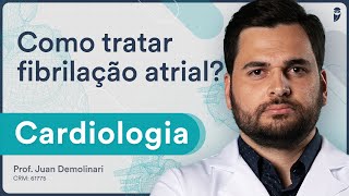 Como tratar fibrilação atrial  Aula de Cardiologia para Residência Médica [upl. by Flossy]