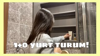 ARTIK TEK BAŞIMA YAŞAYACAĞIM🤩  10 dairemi birlikte yerleştirelim🤍yurt turu odaturu yurt [upl. by Hutchins]