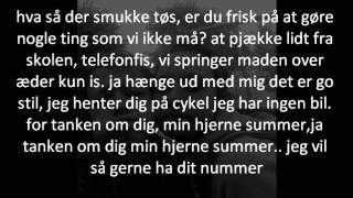 Coolkids  Vil du være min LYRICS [upl. by Eelorac]