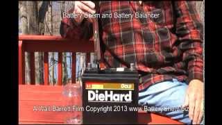 How to use A battery Hydrometer To Test For A Fully Charged Lead Acid Battery by Walt Barrett [upl. by Tserrof]