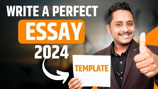 Write a Perfect Essay in 2024  Templet for PTE to Score 9090  Skills PTE Academic [upl. by Rabaj]