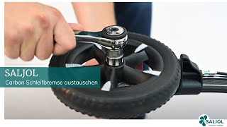 Technik Video Carbon Rollator Schleifbremse austauschen [upl. by Ennaylil778]