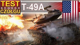 T49A  pierwsze bitwy rakietami  World of Tanks [upl. by Heidt]