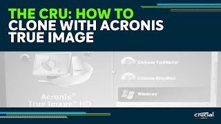 Cloning with Acronis True Image HD [upl. by Moureaux]