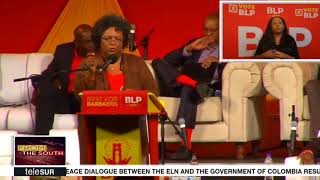 Barbados BLP Launches Manifesto [upl. by Odlamur942]